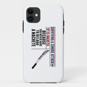 EEN ZOMBIE-AANVALLEN OVERLEVEN iPhone-draagtas iPhone 11 Hoesje
