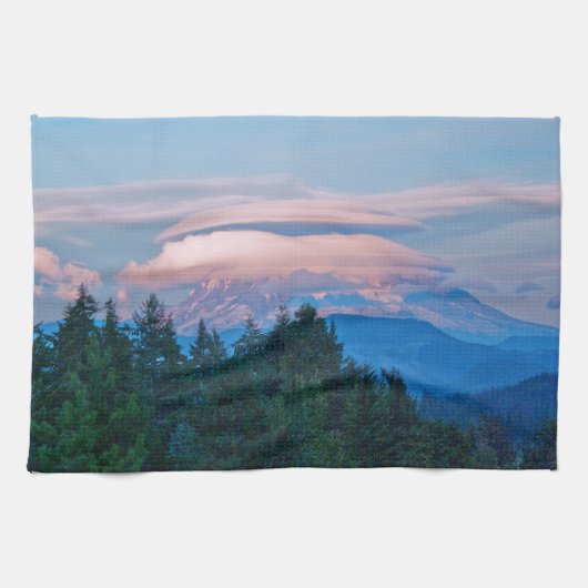 Een zomeravond theedoek (Horizontaal)