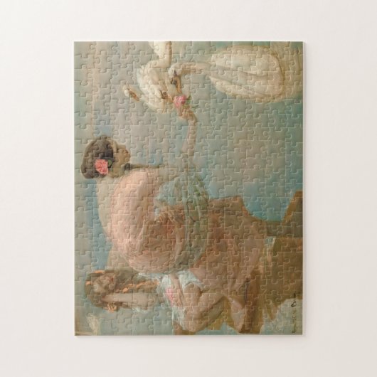 Een zomermorgen | Rupert Bunny Legpuzzel (Verticaal)