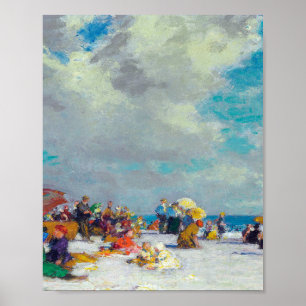 Een zomernamiddag van Edward Henry Potthast Poster