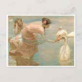 Een zomerochtend door Rupert Bunny Briefkaart (Voorkant)