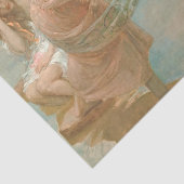 Een zomerochtend door Rupert Bunny Tissuepapier (Detail)