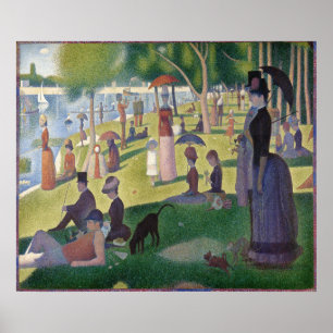 Een zondag in La Grande Jatte door Georges Seurat Poster
