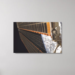 Een zonnepanelenvleugel canvas afdruk