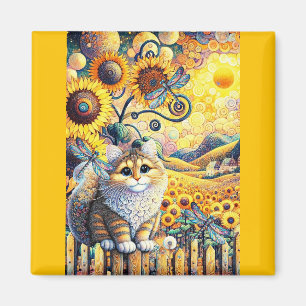 Een zonnige dag magneet