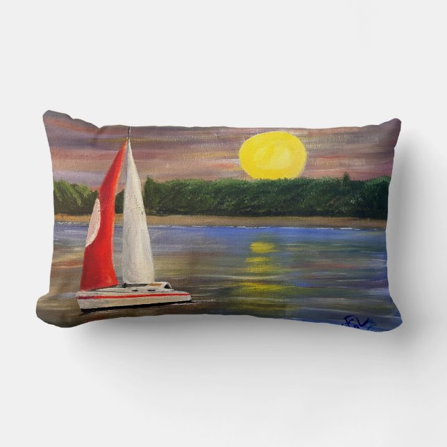 Een zonsondergang van Gary Poling Kussen (Voorkant)