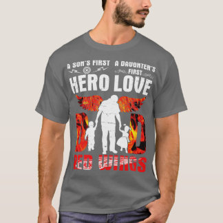 Een zoon eerste held een dochters eerst liefde vad t-shirt