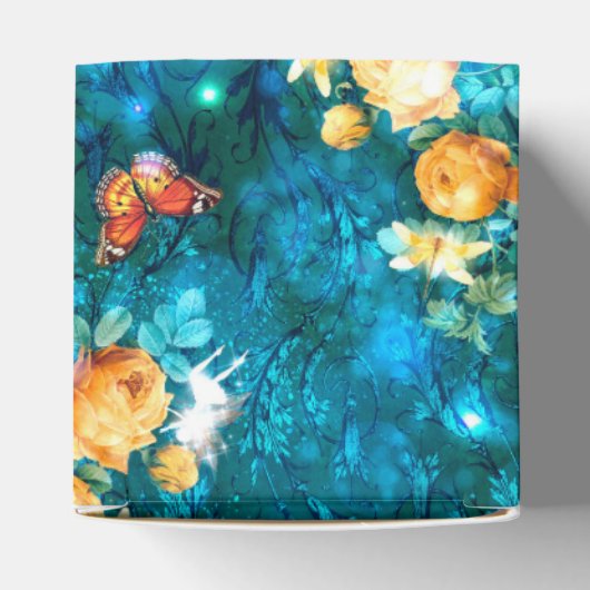 Een zuivelfabriek in ontwerp 11 uit de tuin-reeks bedankdoosjes (Bovenkant)