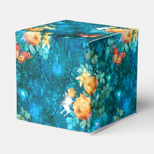 Een zuivelfabriek in ontwerp 11 uit de tuin-reeks bedankdoosjes (Achterkant)