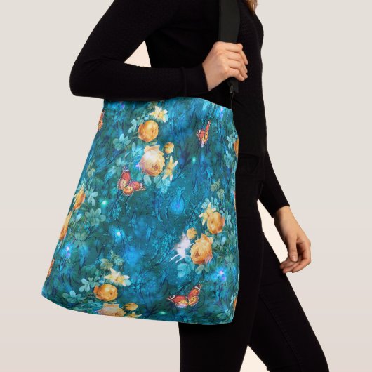 Een zuivelfabriek in ontwerp 11 uit de tuin-reeks crossbody tas (Dichtbij)