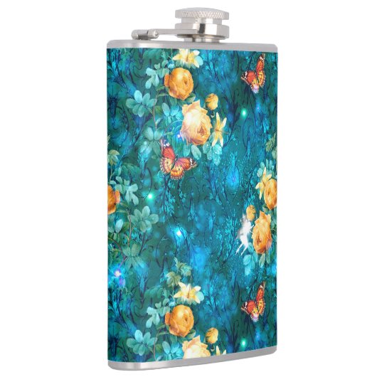 Een zuivelfabriek in ontwerp 11 uit de tuin-reeks heupfles (Rechts)