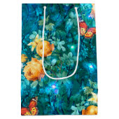 Een zuivelfabriek in ontwerp 11 uit de tuin-reeks medium cadeauzakje (Achterkant)