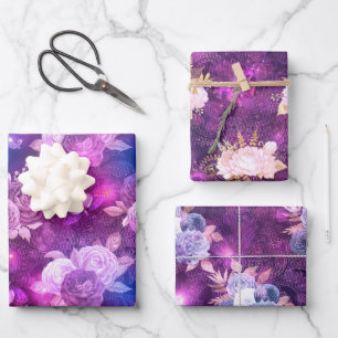 Een zuivelfabriek in ontwerp 1 van de tuin-reeks inpakpapier vel