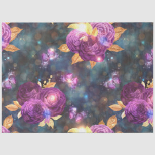 Een zuivelfabriek in ontwerp 3 van de tuin-reeks tissuepapier