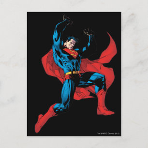 Een zwaar object vasthouden briefkaart