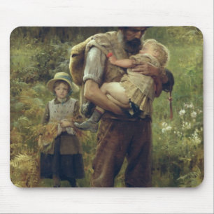 Een zware last muismat