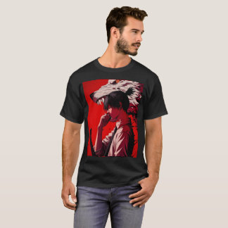een zwart en rood shirt combinatie