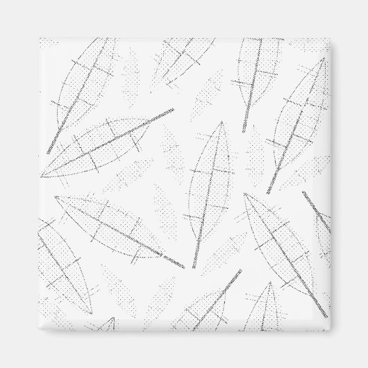 Een zwart lijst met een witte achtergrond met lijn magneet (Voorkant)