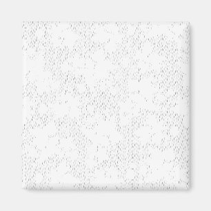 Een zwart-wit foto lijst met een witte backgro magneet