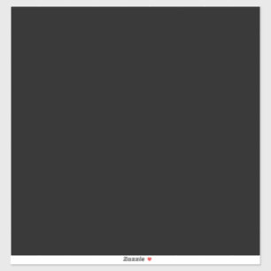 Een zwart-wit foto sticker