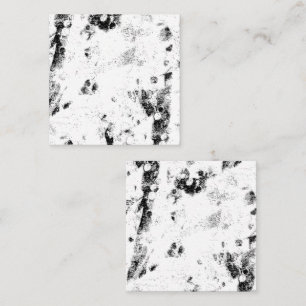 Een zwart-wit foto van een zwart-wit foto afsprakenkaartje