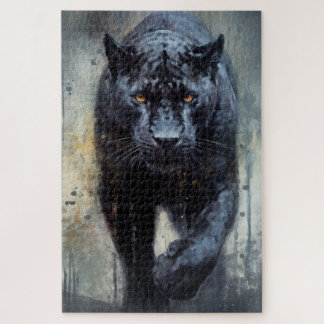 Een zwarte panter puzzel
