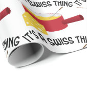 Een Zwitsers ding Cadeaupapier (Rol Hoek)