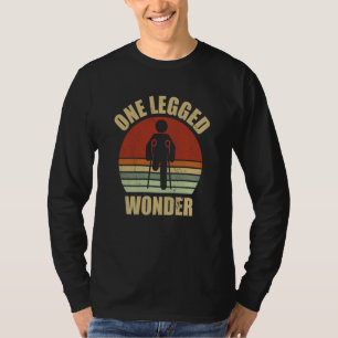 Eénbenig wonder amputatie t-shirt