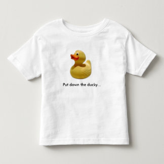 eend1, leg de eend neer... kinder shirts