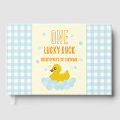Eend 1e verjaardag gastenboek (Voorkant)