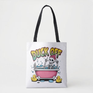 Eend Af Grappig Skelet Ontwerp-61161 Draagtas