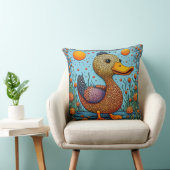 Eend Bloem Kussen Natuur Huis Decoratie (Stoel)