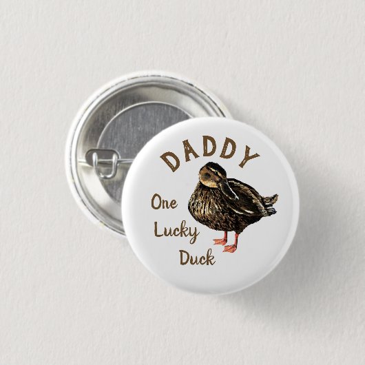 eend-Button Ronde Button 3,2 Cm (Voorkant /achterkant)