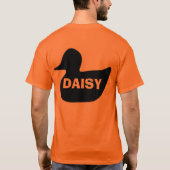 eend, Daisy T-shirt (Achterkant)