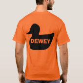 eend, DEWEY T-shirt (Achterkant)
