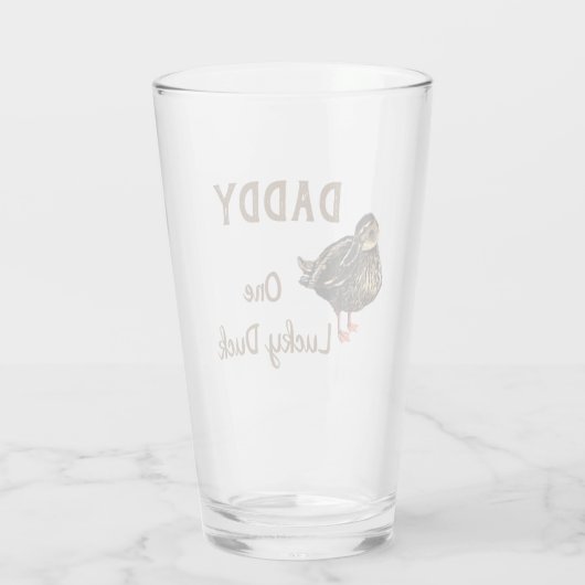 Eend Drink Glas (Achterkant)