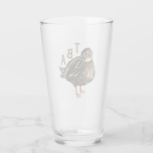 Eend Drink Glas (Achterkant)