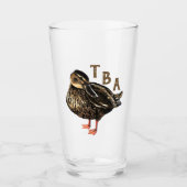 Eend Drink Glas (Voorkant)