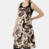  eend- en ganzenpatroon schort (Insitu)