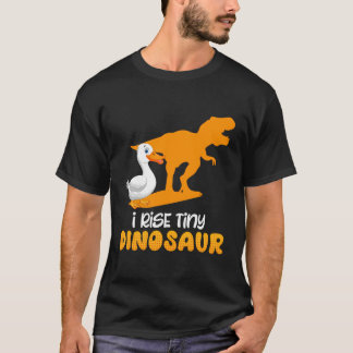 Eend houder I Rise Tiny Dinosaurus Eend Lovers Duc T-shirt