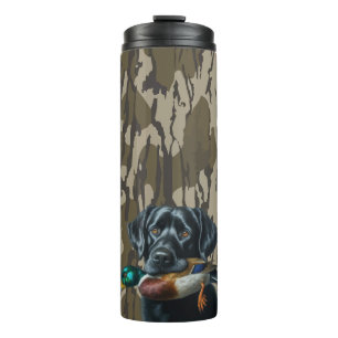 Eend Jagen Labrador Retriever Bottomland Camo Thermosbeker
