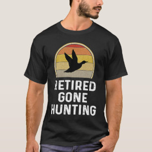 Eend Jager Eend Met Pensioen Naar De Jacht T-shirt