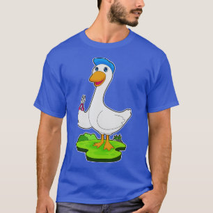 Eend kapper schaar t-shirt