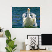 Eend klappend print (Thuiskantoor)