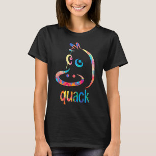 Eend Kwak Een Van Serie Met Koe Moe Schapen Baa Am T-shirt