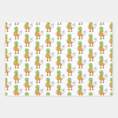 Eend met bril inpakpapier vel (Voorkant)