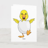 Eend met Ei Kaart (Achterkant)