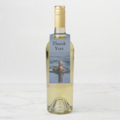 Eend met open bek flessenhanger (Op fles)