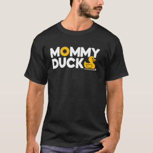 Eend Moeder Rubber Eendje Schattige Mama Moeder Ca T-shirt