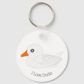 Eend ontwerp sleutelhanger (Voorkant)